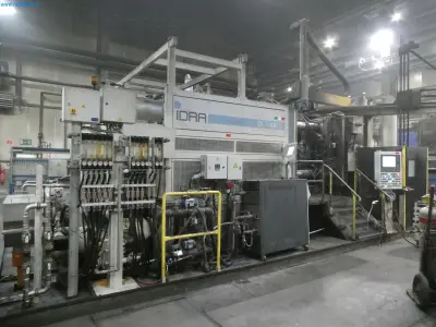 Die-casting cell (DGA1300-4) BÜHLER 1200 metric tons – kavel bij NetBid, Nentershausen