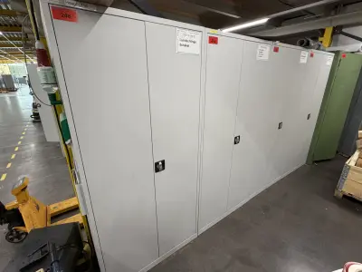 4 Metal cabinets Delta-V – kavel bij NetBid, Radolfzell am Bodensee
