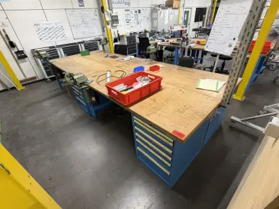 4 Workbenches Lista – kavel bij NetBid, Radolfzell am Bodensee