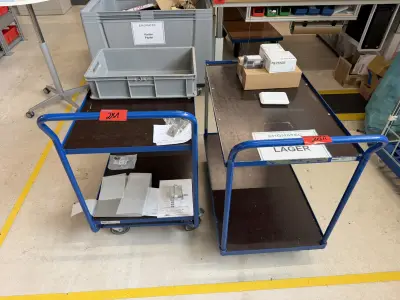 Product: Transportkar met meerdere niveaus – kavel bij NetBid, Radolfzell am Bodensee