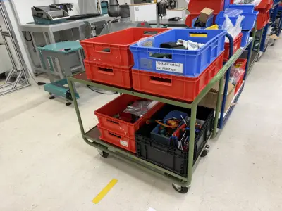Floor-to-floor transport cart Haneu – kavel bij NetBid, Radolfzell am Bodensee