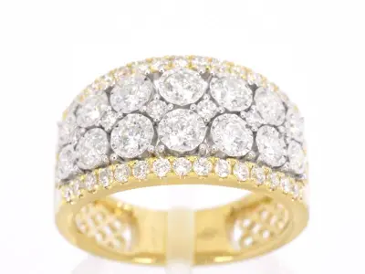 Gouden pavering met diamanten – kavel bij Onlineveilingmeester