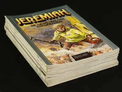 Verzameling Jeremiah strips van Hermann – 14 albums – kavel bij De Kringwinkel, Antwerpen