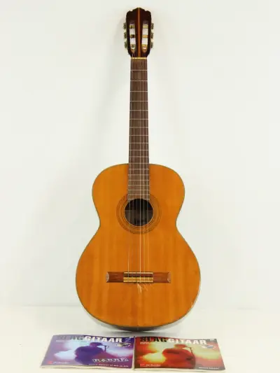 Vintage Ibanez Model 85 klassieke gitaar – Made in Nagoya, Japan – kavel bij De Kringwinkel, Antwerpen