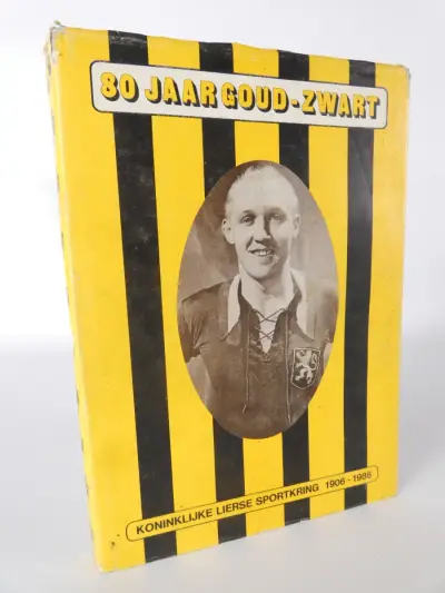 Boek 80 jaar Goud-Zwart K. Lierse SK 1906-1986 – kavel bij De Kringwinkel, Heverlee