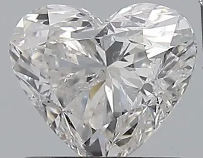 Diamant - 1.01 carat Hart geslepen diamant met een HRD certificaat (gecertificeerd) – kavel bij Onlineveilingmeester