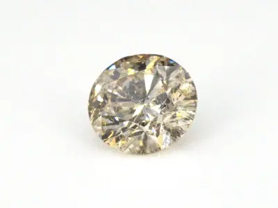 Diamant - 0.97 carat natuurlijke champagne diamant – kavel bij Onlineveilingmeester