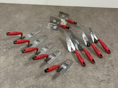 Schwan pleister- en metselgereedschap set 11-delig – kavel bij XL Auctions