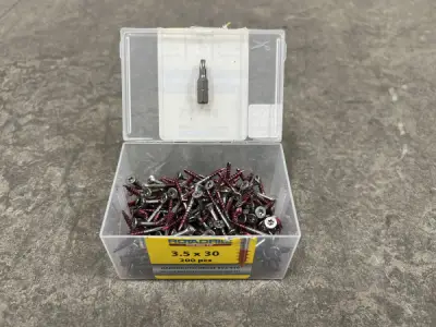 6x Rotadrill hardhoutschroeven rvs ø3,5x30mm 200-pack – kavel bij XL Auctions