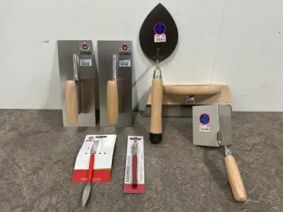 Schwan metselgereedschap set 7-delig – kavel bij XL Auctions