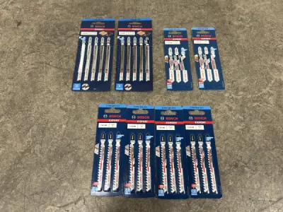 Bosch decoupeerzaagblad set 8-delig – kavel bij XL Auctions