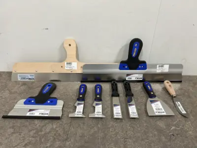 Pinguin plamuurgereedschap set 9-delig – kavel bij XL Auctions