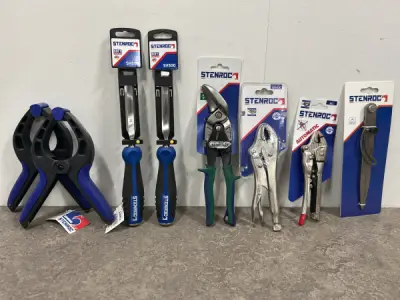 Stenroc handgereedschap set 8-delig – kavel bij XL Auctions