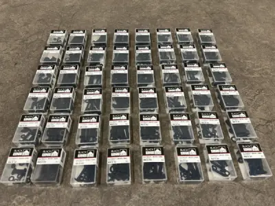Blackline slotbouten met moer en sluitring set 48-delig – kavel bij XL Auctions