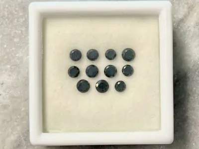 Diamant - 2.00 carat natuurlijke zwarte diamant (gecertificeerd) – kavel bij Onlineveilingmeester
