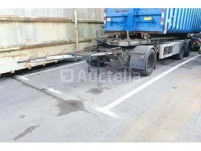 REF:7134 - GS Meppel AIC-2700N containertrailer (VIN:XL910178111004178) – kavel bij Auctelia, Turnhout