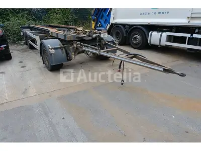 REF:6132 - GS Meppel AIC-2700N containertrailer (VIN:XL907028111004028) – kavel bij Auctelia, Puurs-Sint-Amands
