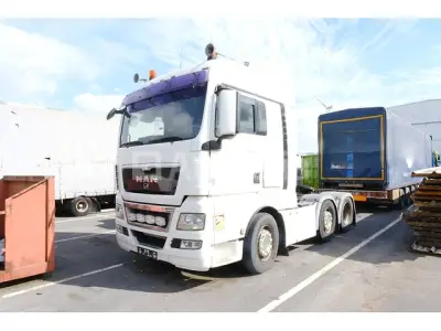 REF:1480 - Trekker MAN TGX26.480 (2009-606.202 km)(WMA24XZZ19W131118) – kavel bij Auctelia, Roeselaere