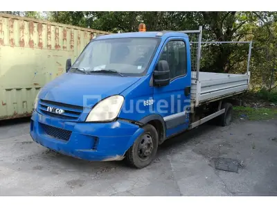 REF:6520 - Kiepwagen (voor onderdelen) Iveco Daily 40C35 (2008-243,118 km) – kavel bij Auctelia, Gent