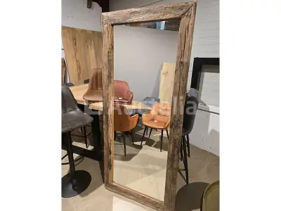 Nieuwe gerecycled houten spiegel 180x85x8cm – kavel bij Auctelia, Meix-devant-Virton