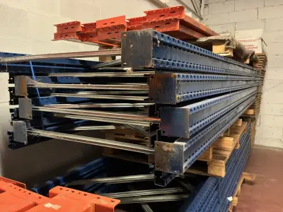 Eurostock staanders voor palletstelling (8x) – kavel bij Dome Auctions, Bonheiden