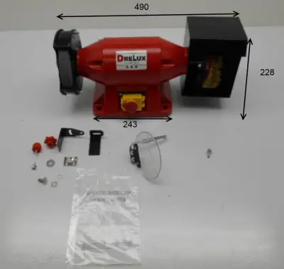 Drelux CSD150IW 700W Werkbankslijper / Slijpmolen – kavel bij Dome Auctions, Depot Deinze
