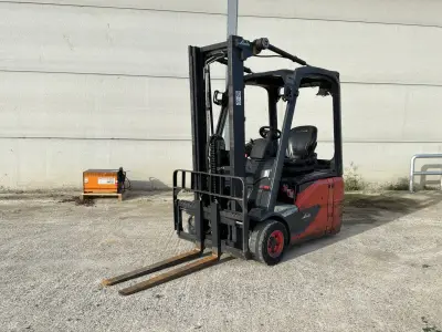 2017 Linde E16 EVO elektrische heftruck – kavel bij Dome Auctions, Tielt