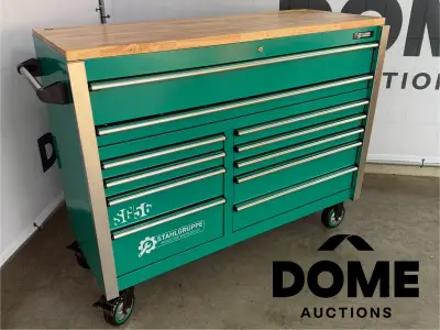 Stahlgruppe SG56 professionele gevulde gereedschapswagen – kavel bij Dome Auctions, Waasmunster