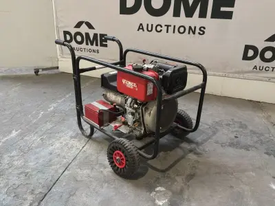 2008 Europower Generators EP6000DE Mobiele generator – kavel bij Dome Auctions, Depot Deinze