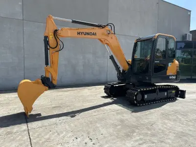 2019 Hyundai R60VS Midigraafmachine – kavel bij Dome Auctions, Oostkamp