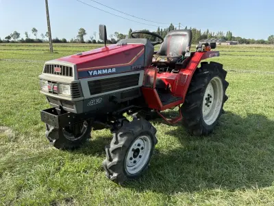 Yanmar F175 vierwielaangedreven minitractor – kavel bij Dome Auctions, Middelkerke