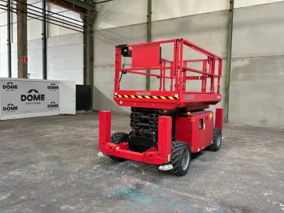2024 Manitou 100 SC-2 Schaarlift hoogwerker (ongebruikt) – kavel bij Dome Auctions, Depot Deinze