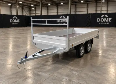 2026 Delje aanhangwagen (ongebruikt) – kavel bij Dome Auctions, Depot Deinze