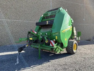 2019 John Deere V461M Rondebalenpers – kavel bij Dome Auctions, Kemmel