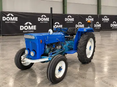 1963 CF Fordson Super Dexa Oldtimer tractor – kavel bij Dome Auctions, Depot Deinze