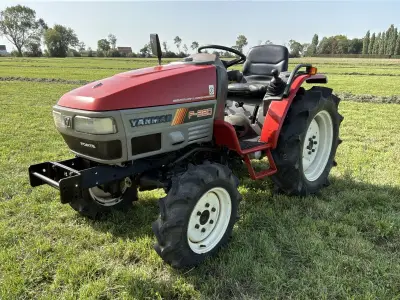 Yanmar F-220 vierwielaangedreven minitractor – kavel bij Dome Auctions, Middelkerke