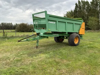 1993 Joskin E6000 Stalmeststrooier – kavel bij Dome Auctions, Berlare