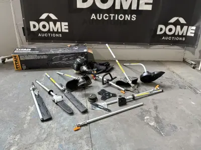 Titan TTBMFS52 6-in-1 multitool / combimachine – kavel bij Dome Auctions, Depot Deinze