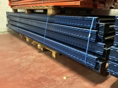 Eurostock staanders voor palletstelling (8x) – kavel bij Dome Auctions, Bonheiden