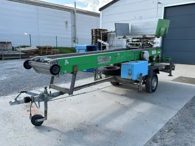 2008 CTE Pratika 205 getrokken verhuislift – kavel bij Dome Auctions, Tielt