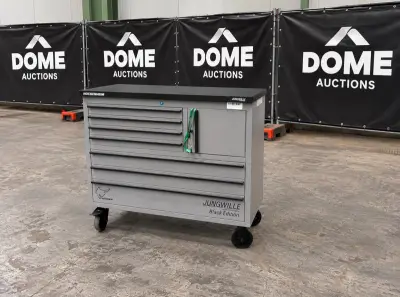 Jungwille JW48XXL Black Edition 272-delige gereedschapswagen (ongebruikt) – kavel bij Dome Auctions, Depot Deinze