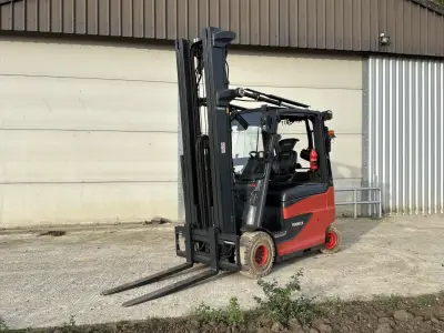 2018 Linde E25 elektrische heftruck – kavel bij Dome Auctions, Tielt
