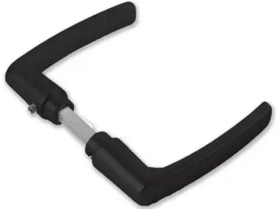 2x AMI Deurkruk Blokmodel 332 Quickstift Zwart DD:38-42mm DKR 3 – kavel bij XL Auctions