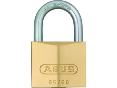 ABUS Hangslot - 60mm - messing/beugel gehard staal (verpakt – kavel bij XL Auctions