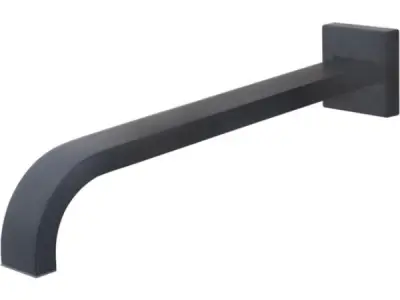Wiesbaden Rombo Inbouw Uitloop 30 cm. - Mat Zwart – kavel bij XL Auctions