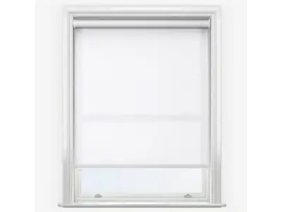 8x Deluxe Plain White Roller Blind 90x250cm – kavel bij XL Auctions