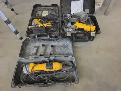 5 Divers elektrisch gereedschap Dewalt – kavel bij Auctim, Kinrooi