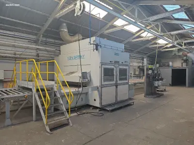 Automatische industriële spuitlakinstallatie / – kavel bij Auctim, B-9100 9100 Sint-Niklaas, Aerschotstraat 114