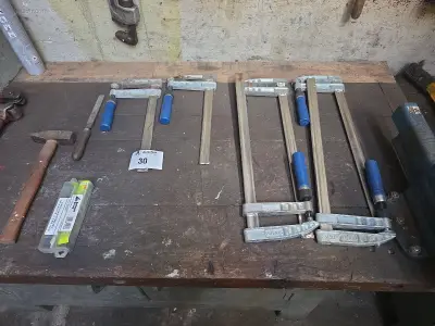 (13x) Diverse handgereedschap Ridgid, meetklok – kavel bij Auctim, B-9100 9100 Sint-Niklaas, Aerschotstraat 114