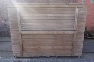 Houten chalet C – kavel bij Openbare Verkopen, Gent